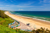 Bournemouth beach, pier, sea and sand