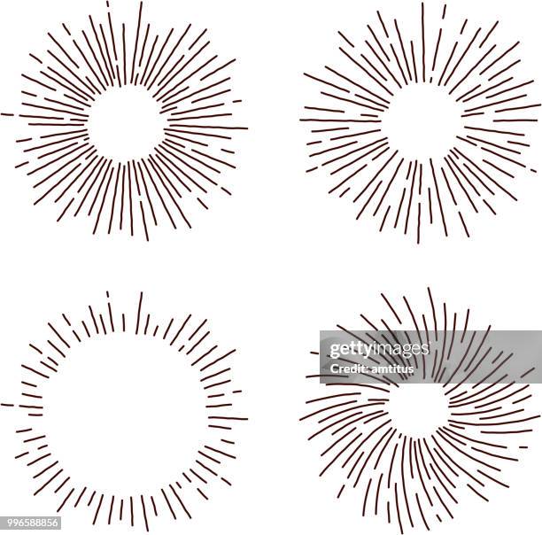 illustrations, cliparts, dessins animés et icônes de rafale étoile rétro - star burst