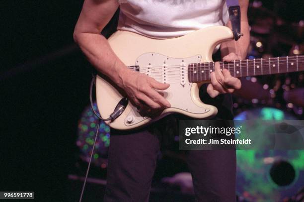 Jeff Beck performs at the Universal Amphitheatre in Los Angeles, California on April 17, 1999.