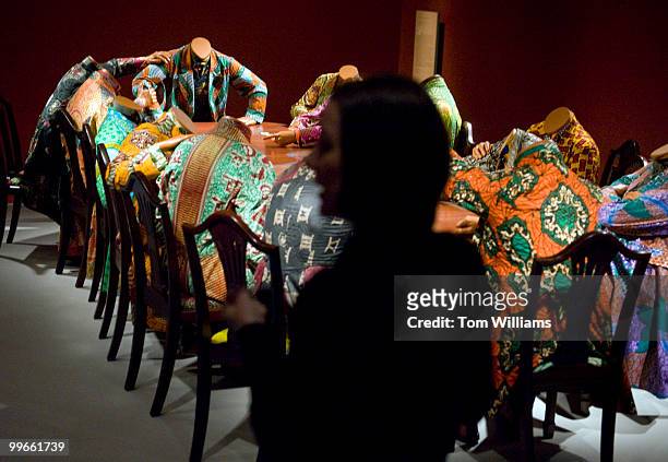 Rachel Kent, senior curator, Museum of Contemporary Arts Sydney, Australia, talks about a work of art by Yinka Shonibare entitled "Scramble for...