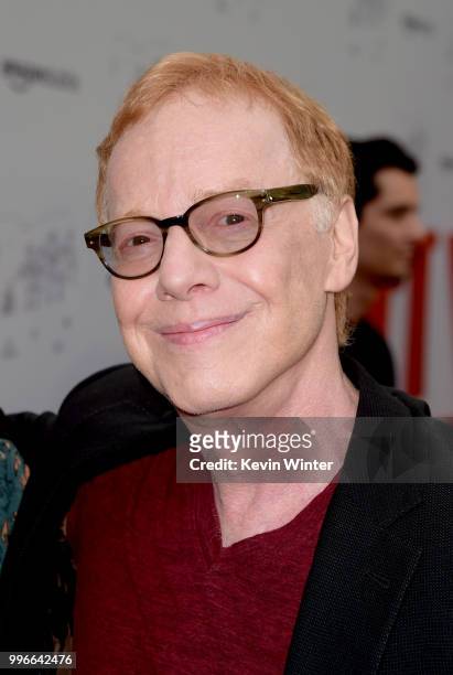 Danny Elfman attends Amazon Studios premiere of "Don't Worry, He Wont Get Far On Foot" at ArcLight Hollywood on July 11, 2018 in Hollywood,...