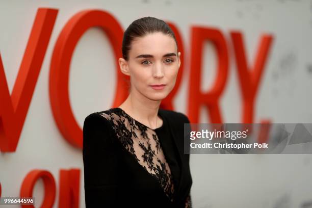 Rooney Mara attends Amazon Studios premiere of "Don't Worry, He Wont Get Far On Foot" at ArcLight Hollywood on July 11, 2018 in Hollywood, California.