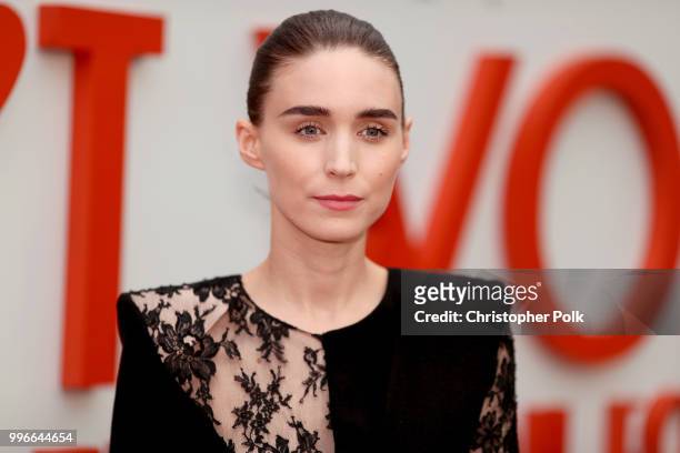 Rooney Mara attends Amazon Studios premiere of "Don't Worry, He Wont Get Far On Foot" at ArcLight Hollywood on July 11, 2018 in Hollywood, California.