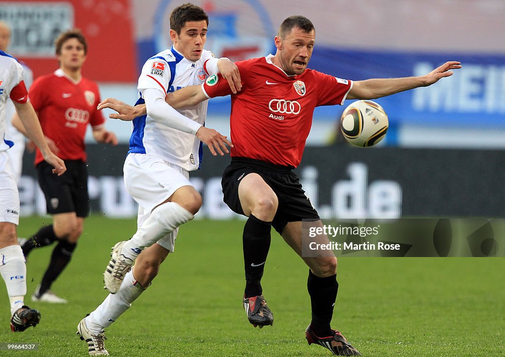 Hansa Rostock v FC Ingolstadt 04 - 2. Bundesliga Play Off - Leg Two