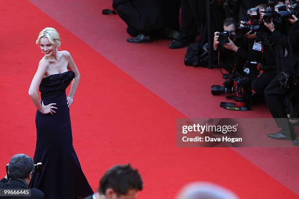 Actress Helena Mattson attends "Biutiful" Premiere at the Palais des Festivals during the 63rd Annual Cannes Film Festival on May 17, 2010 in Cannes,...