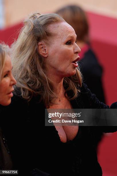 Actress Ursula Andress attends "Biutiful" Premiere at the Palais des Festivals during the 63rd Annual Cannes Film Festival on May 17, 2010 in Cannes,...