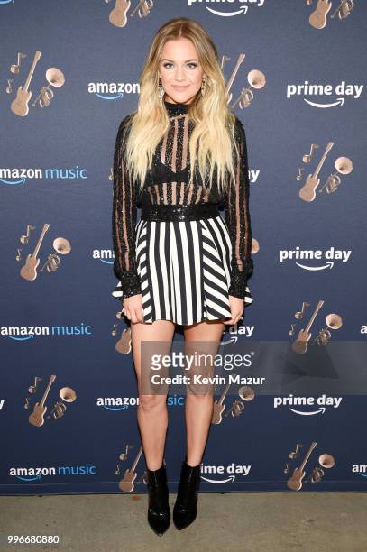 Singer-songwriter Kelsea Ballerini attends the Amazon Music Unboxing Prime Day event on July 11, 2018 in Brooklyn, New York.
