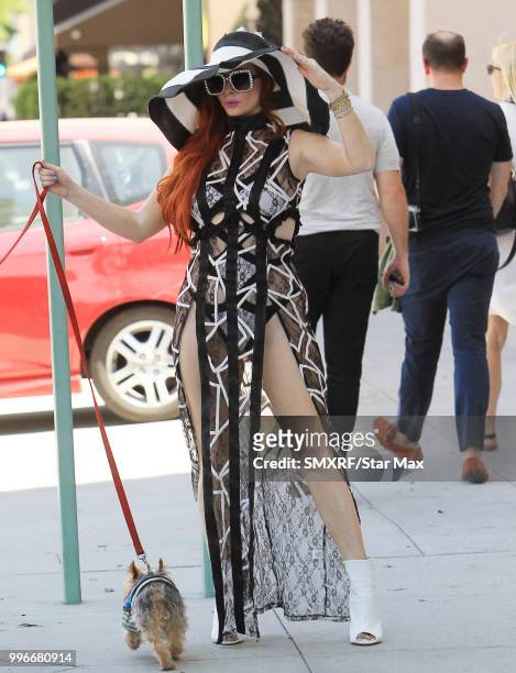 Phoebe Price is seen on July 11, 2018 in Los Angeles, CA.