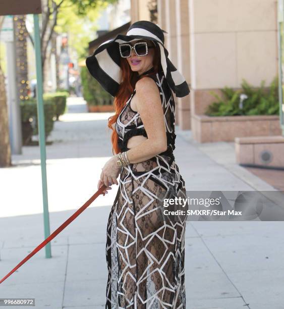 Phoebe Price is seen on July 11, 2018 in Los Angeles, CA.