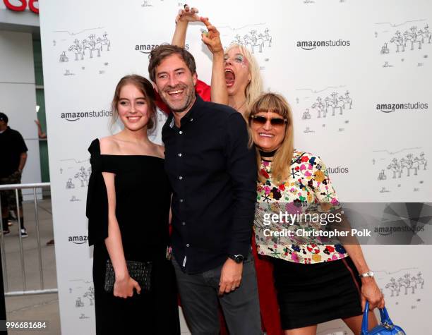 Elizabeth Budd, Mark Duplass, Kate Crash and Catherine Hardwicke attend Amazon Studios premiere of "Don't Worry, He Wont Get Far On Foot" at ArcLight...