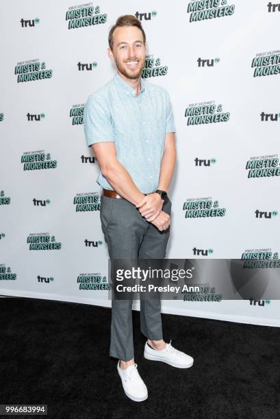 Jake Hurwitz attends the premiere of truTV's "Bobcat Goldthwait's Misfits & Monsters" at Hollywood Roosevelt Hotel on July 11, 2018 in Hollywood,...