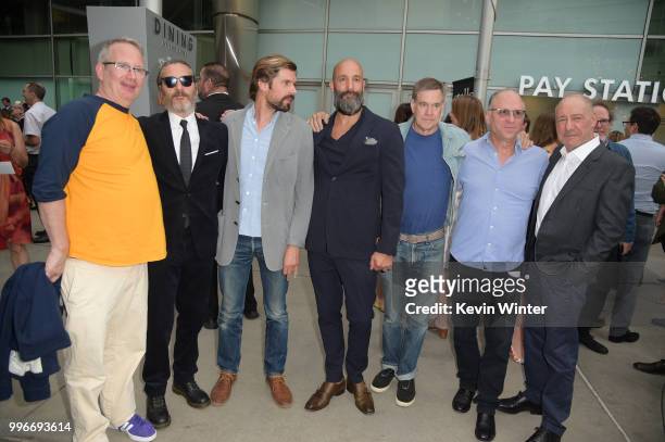 Ted Hope, Head Of Motion Picture Production, Amazon Studios, Joaquin Phoenix, Charles-Marie Anthonioz, Jason Ropell, Vice President, Worldwide Head...