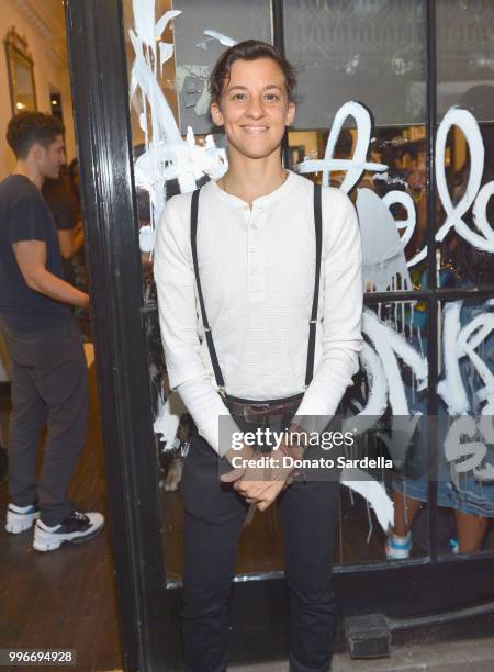 Nina Fiore attends Beats by Dre for VIOLET GREY Party on July 11, 2018 in Los Angeles, California.