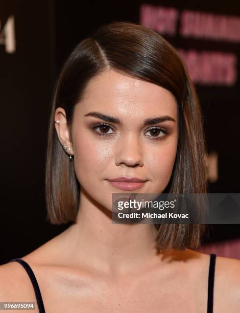 Actress Maia Mitchell attends the Los Angeles Special Screening of "Hot Summer Nights" on July 11, 2018 in Los Angeles, California.
