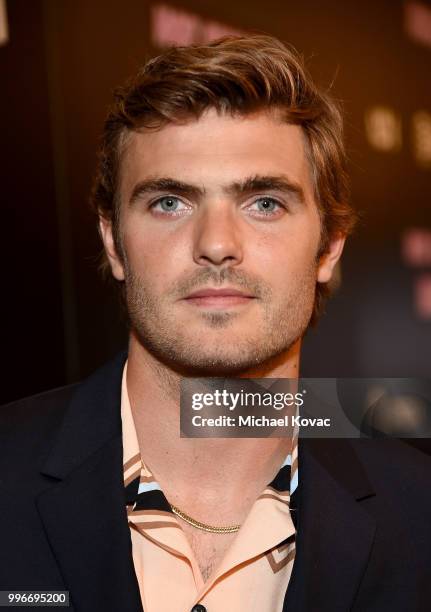 Actor Alex Roe attends the Los Angeles Special Screening of "Hot Summer Nights" on July 11, 2018 in Los Angeles, California.