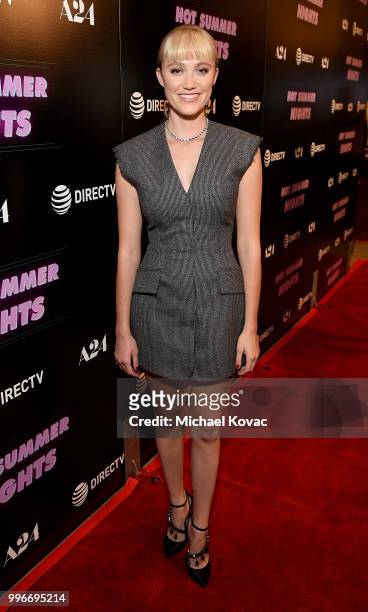Actress Maika Monroe attends the Los Angeles Special Screening of "Hot Summer Nights" on July 11, 2018 in Los Angeles, California.