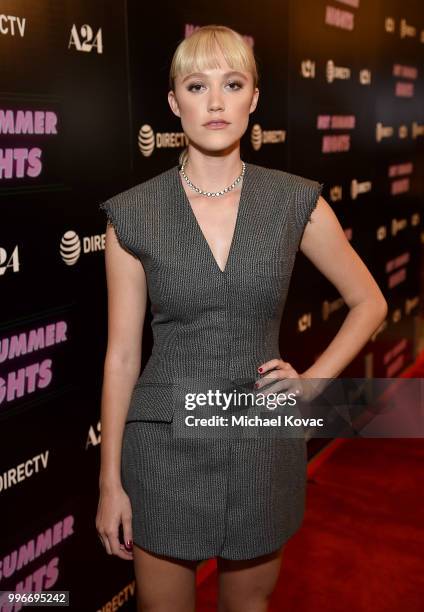 Actress Maika Monroe attends the Los Angeles Special Screening of "Hot Summer Nights" on July 11, 2018 in Los Angeles, California.