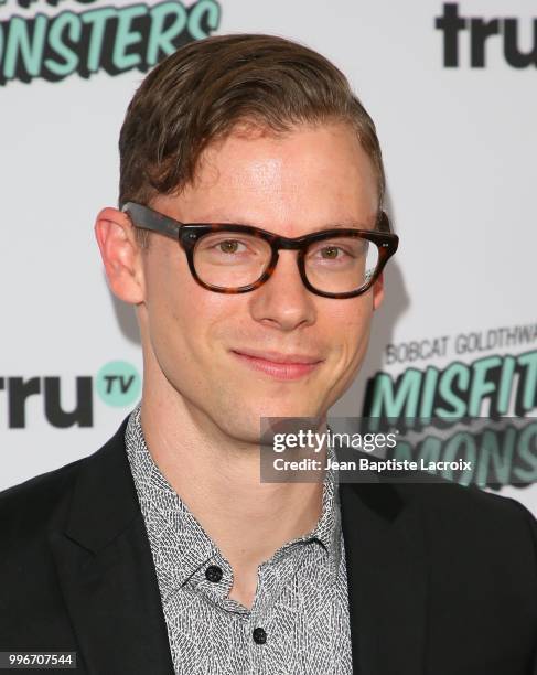 Ross Bryant attends the premiere of truTV's "Bobcat Goldthwait's Misfits & Monsters" held at Hollywood Roosevelt Hotel on July 11, 2018 in Hollywood,...
