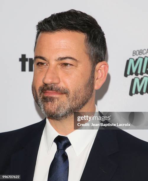 Jimmy Kimmel attends the premiere of truTV's "Bobcat Goldthwait's Misfits & Monsters" held at Hollywood Roosevelt Hotel on July 11, 2018 in...