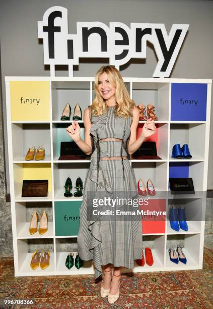 Finery Co-Founder Whitney Casey attends the Finery App launch party hosted by Brooklyn Decker at Microsoft Lounge on July 11, 2018 in Culver City,...