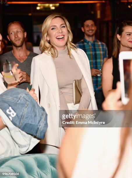 June Diane Raphael attends the Finery App launch party hosted by Brooklyn Decker at Microsoft Lounge on July 11, 2018 in Culver City, California.