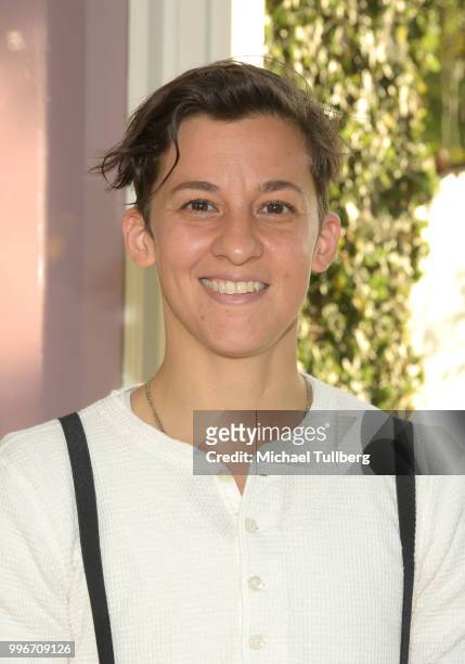 Nina Fiore attends the Beats By Dre for Violet Grey party on July 11, 2018 in West Hollywood, California.