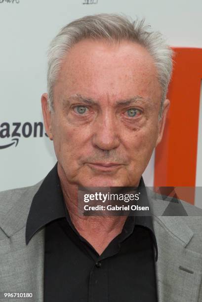 Udo Kier arrives to the Amazon Studios premiere of "Don't Worry, He Wont Get Far On Foot" at ArcLight Hollywood on July 11, 2018 in Hollywood,...