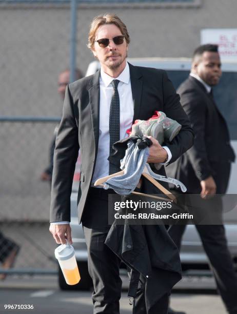 Dax Shepard is seen at 'Jimmy Kimmel Live' on July 11, 2018 in Los Angeles, California.