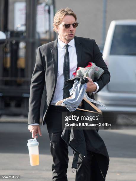 Dax Shepard is seen at 'Jimmy Kimmel Live' on July 11, 2018 in Los Angeles, California.