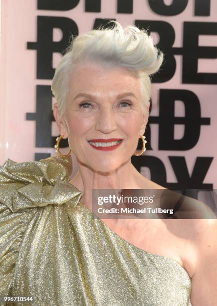 Maye Musk attends the Beats By Dre for Violet Gray party on July 11, 2018 in West Hollywood, California.