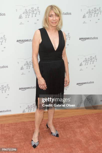 Kim Gordon arrives to the Amazon Studios premiere of "Don't Worry, He Wont Get Far On Foot" at ArcLight Hollywood on July 11, 2018 in Hollywood,...