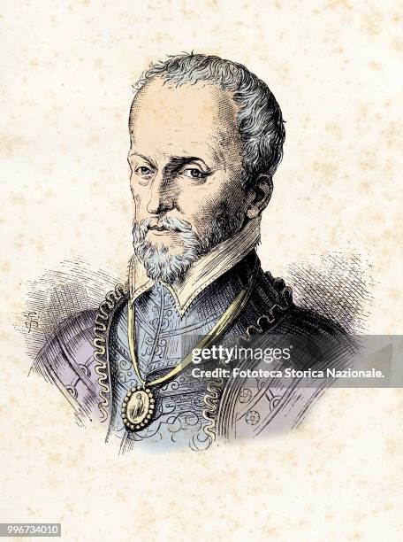 Gaspar de Coligny Admiral and French politician. He was head of the Huguenots during the religious war of 1570-1572. He was killed during the night...