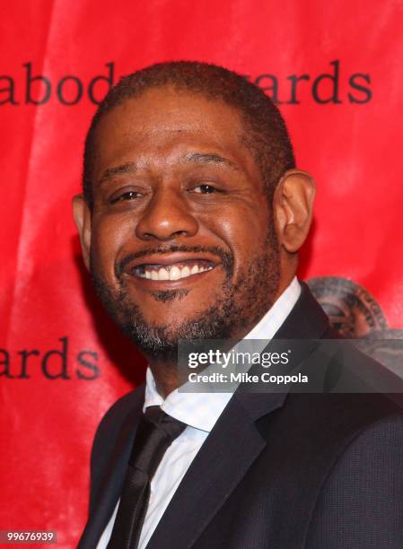 Actor Forest Whitaker attends the 69th Annual Peabody Awards at The Waldorf Astoria on May 17, 2010 in New York City.
