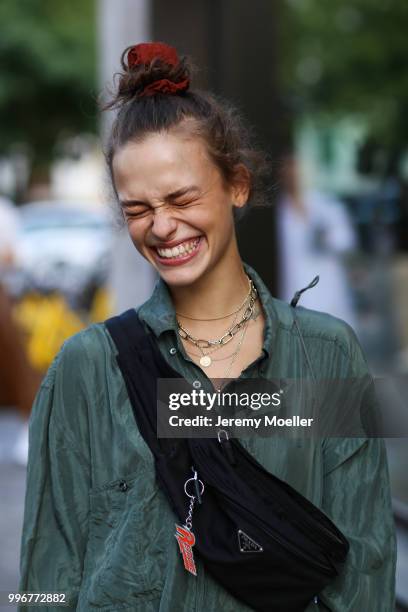 Mel attends the Magazine Lauch Party on July 6, 2018 in Berlin, Germany. .