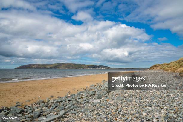 conwy morfa beach, north wales - kearton stockfoto's en -beelden