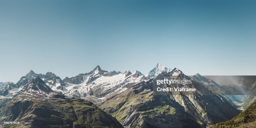Bergkette Zermatt