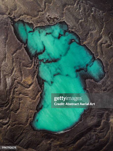 glacial pond, iceland - skaftafell national park stock pictures, royalty-free photos & images