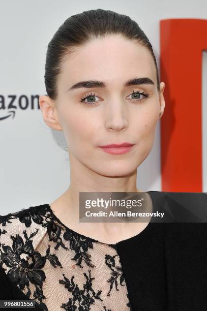 Actress Rooney Mara attends Amazon Studios Premiere of "Don't Worry, He Wont Get Far On Foot" at ArcLight Hollywood on July 11, 2018 in Hollywood,...