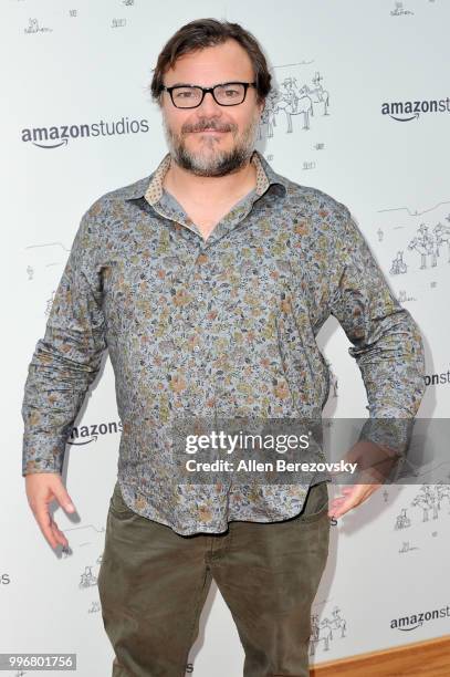 Actor Jack Black attends Amazon Studios Premiere of "Don't Worry, He Wont Get Far On Foot" at ArcLight Hollywood on July 11, 2018 in Hollywood,...