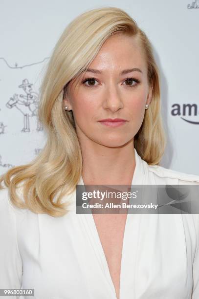 Olivia Hamilton attends Amazon Studios Premiere of "Don't Worry, He Wont Get Far On Foot" at ArcLight Hollywood on July 11, 2018 in Hollywood,...