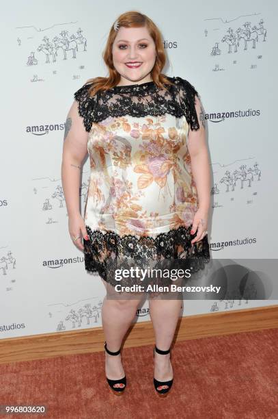 Beth Ditto attends Amazon Studios Premiere of "Don't Worry, He Wont Get Far On Foot" at ArcLight Hollywood on July 11, 2018 in Hollywood, California.