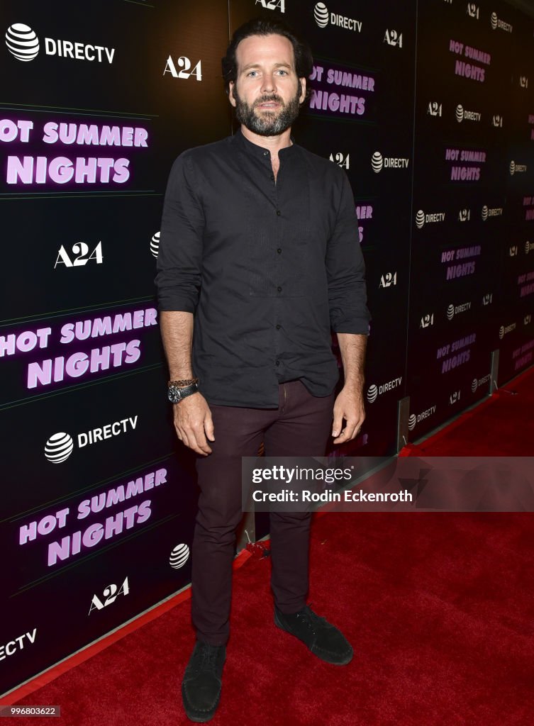 Screening Of A24's "Hot Summer Nights" - Red Carpet