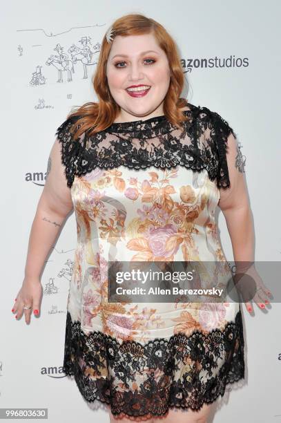 Beth Ditto attends Amazon Studios Premiere of "Don't Worry, He Wont Get Far On Foot" at ArcLight Hollywood on July 11, 2018 in Hollywood, California.