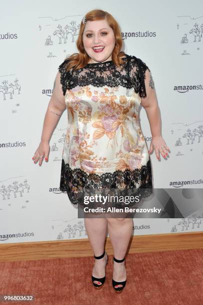 Beth Ditto attends Amazon Studios Premiere of "Don't Worry, He Wont Get Far On Foot" at ArcLight Hollywood on July 11, 2018 in Hollywood, California.