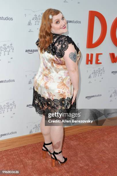 Beth Ditto attends Amazon Studios Premiere of "Don't Worry, He Wont Get Far On Foot" at ArcLight Hollywood on July 11, 2018 in Hollywood, California.