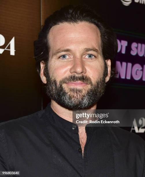 Eion Bailey arrives at the screening of A24's "Hot Summer Nights" at Pacific Theatres at The Grove on July 11, 2018 in Los Angeles, California.