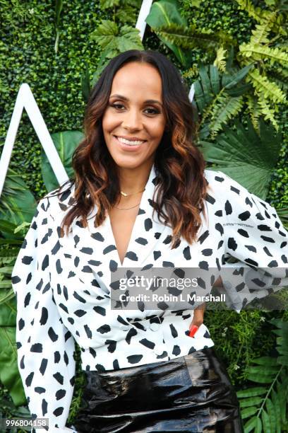 Ashley North celebrates the launch of "AN STYLE" Candles at IceLink Boutique and Rooftop Lounge on July 11, 2018 in West Hollywood, California.