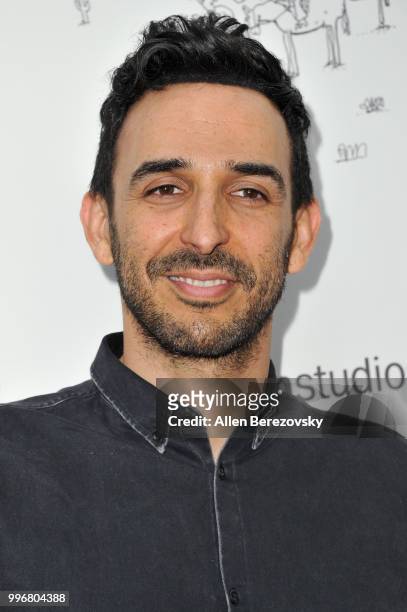 Amir Arison attends Amazon Studios Premiere of "Don't Worry, He Wont Get Far On Foot" at ArcLight Hollywood on July 11, 2018 in Hollywood, California.