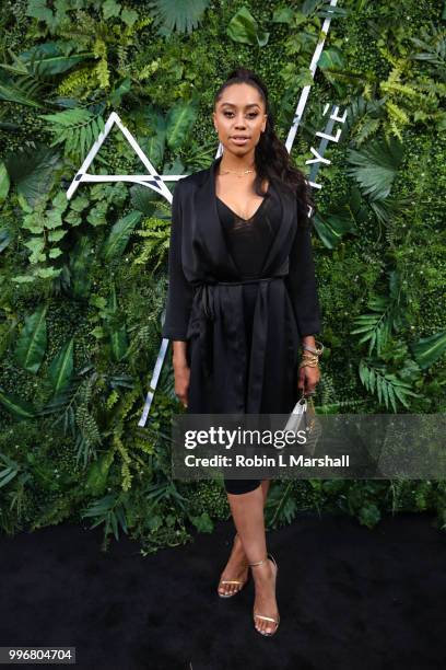 Actress Autumn Ajirotutu attends Ashley North's Launch of "AN STYLE" Candles at IceLink Boutique and Rooftop Lounge on July 11, 2018 in West...