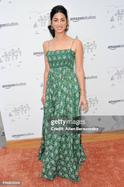Ayden Mayeri attends Amazon Studios Premiere of "Don't Worry, He Wont Get Far On Foot" at ArcLight Hollywood on July 11, 2018 in Hollywood,...